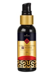 Sensuva Ultra Stimulating On Insane Cherry Pop Flavored Hybrid Lubricant 1.93oz