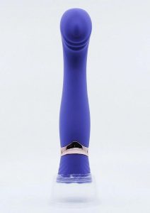 Nu Sensuelle Geminii XLR8 Rechargeable Silicone G-Spot Vibrator - Ultra Violet