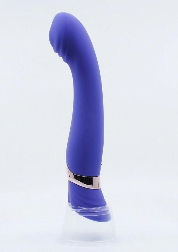 Nu Sensuelle Geminii XLR8 Rechargeable Silicone G-Spot Vibrator - Ultra Violet