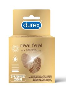 Durex Avanti Real Feel Non Latex Lubricated Condoms 3-Pack