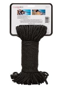 Scandal BDSM Rope 98.5ft/30m - Black
