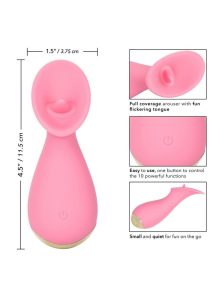 Slay #TickleMe Rechargeable Silicone Petite Vibrator - Pink