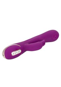 Jack Rabbit Signature Silicone Thumping Rabbit Vibrator Multi Function USB Rechargeable Waterproof Purple