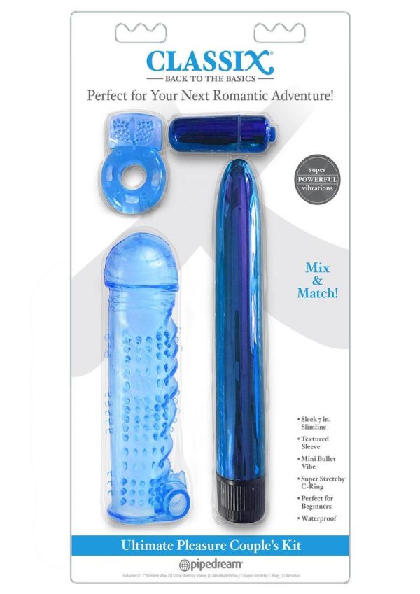 Classix Ultimate Pleasure Couple`s (4 piece kit) - Blue