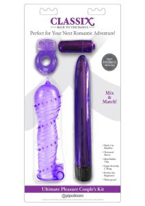 Classix Ultimate Pleasure Couple`s (4 piece kit) - Purple