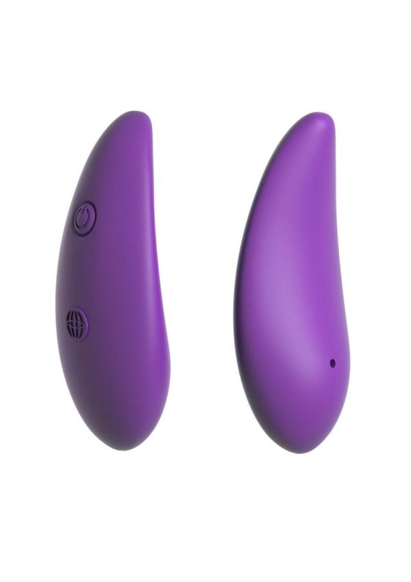 Fantasy For Her Silicone Rechargeable with Bullet and Remote Control - Purple