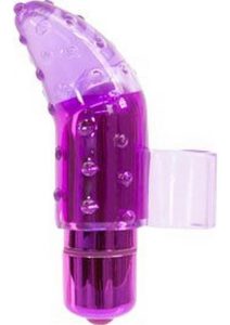 PowerBullet Frisky Finger Massager - Purple