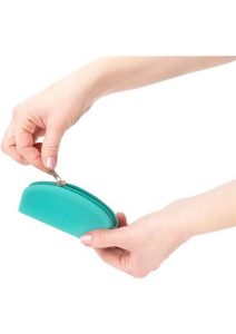 PowerBullet Silicone Storage Bag with Zipper - Teal