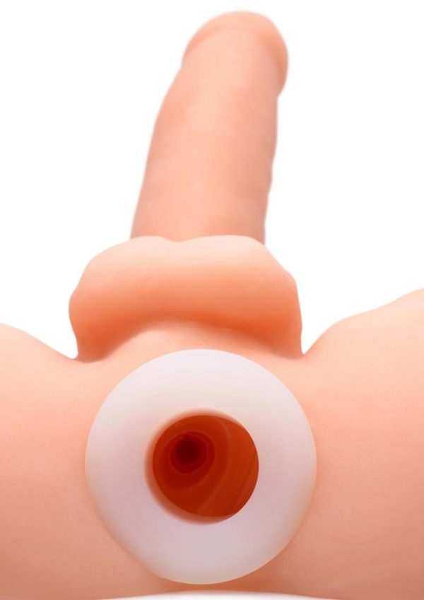 Master Series Stretch Master 2 Piece Training Silicone Ass Grommet Set - White
