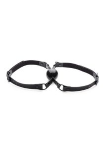 Master Series Doppelgänger Silicone Double Mouth Gag - Black