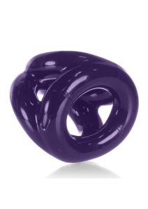 Oxballs Tri-Sport 3-Ring Cocksling - Purple
