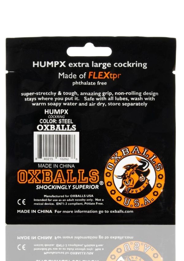 Oxballs HumpX Cock Ring - Silver