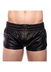 Prowler RED Leather Sport Shorts - XSmall - Black