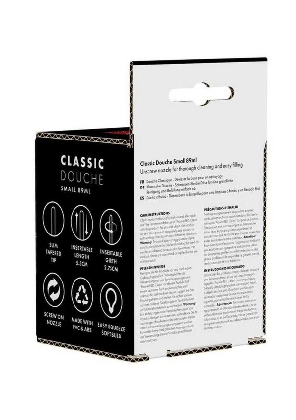 Prowler RED Bulb Anal Douche - Small - Black