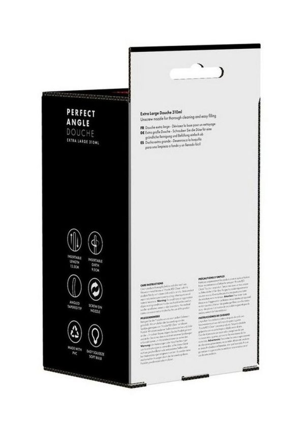 Prowler RED Perfect Angle Anal Douche - Black