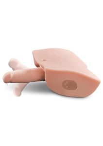 PDX Male Dirty Talk Rechargeable Interactive Fuck Him Silly Masturbator - Butt and Cock - Vanilla