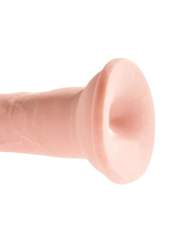 King Cock Plus Triple Density Dildo 8in - Vanilla