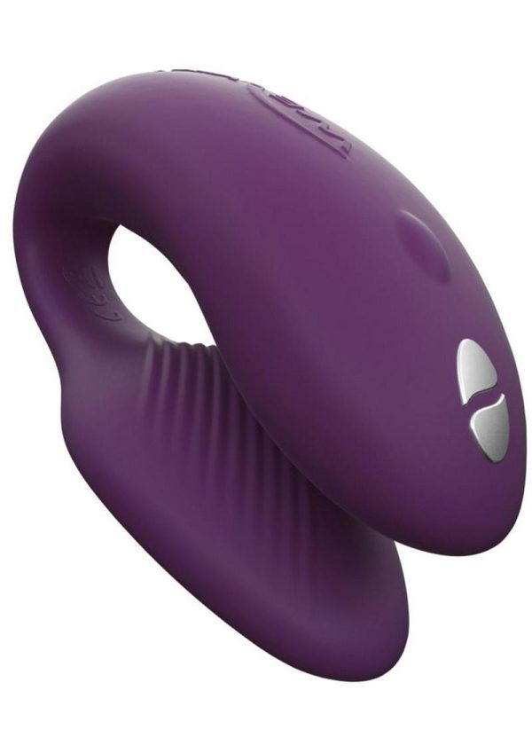 We-Vibe Chorus Rechargeable Couples Vibrator with Squeeze Remote Control - Purple