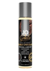 JO Gelato Water Based Lubricant Decadent Double Chocolate 1oz