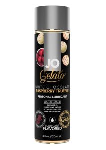 JO Gelato Water Based Lubricant White Chocolate Raspberry 4oz
