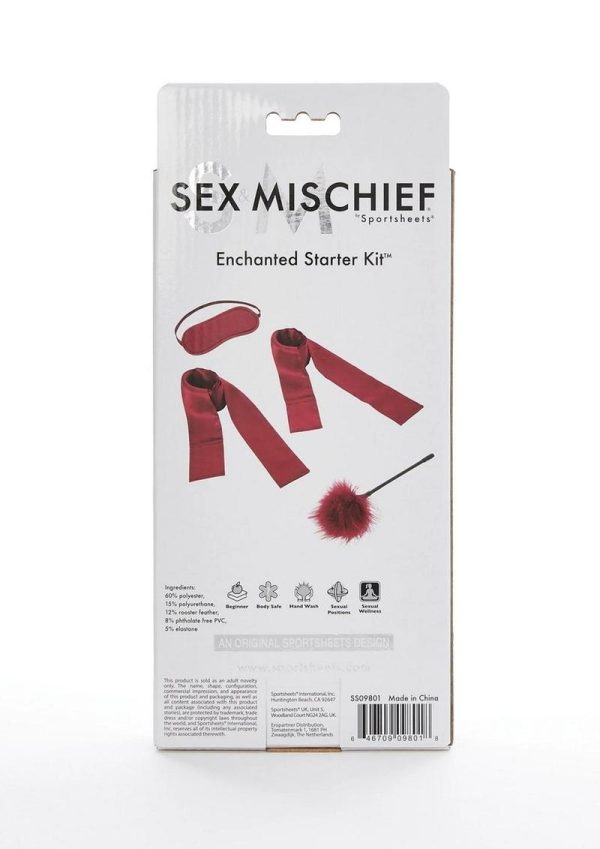 Sex and Mischief Enchanted Starter Kit - Red/Black