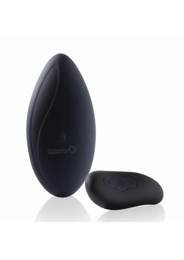 My Secret Premium Ergonomic Rechargeable Panty Vibe Set with Remote Control - Black