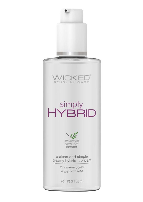 Wicked Simply Hybrid Lubricant with Olive Leaf Extract 2.3oz