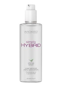Wicked Simply Hybrid Lubricant with Olive Leaf Extract 4oz