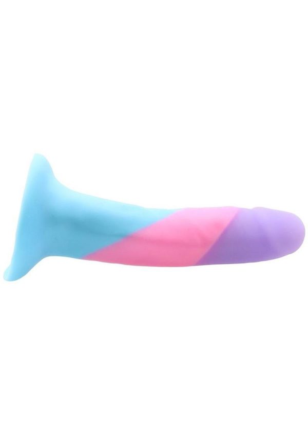 Avant D15 Vision Of Love Silicone Dildo 5.5in - Multicolor