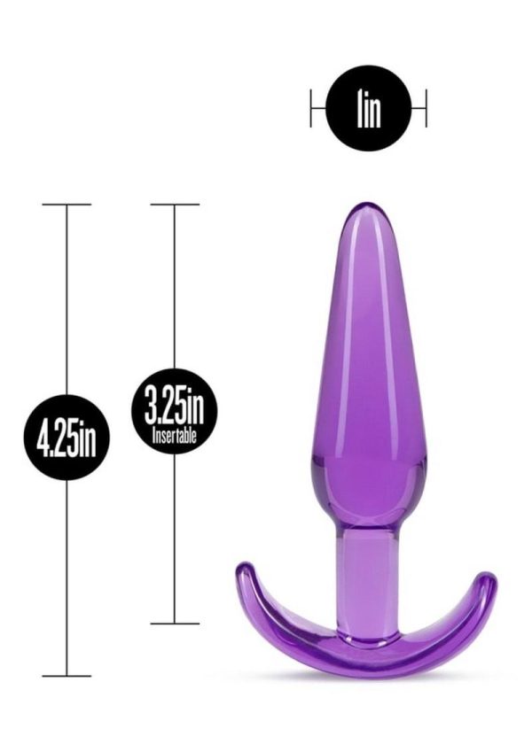 B Yours Slim Butt Plug - Purple