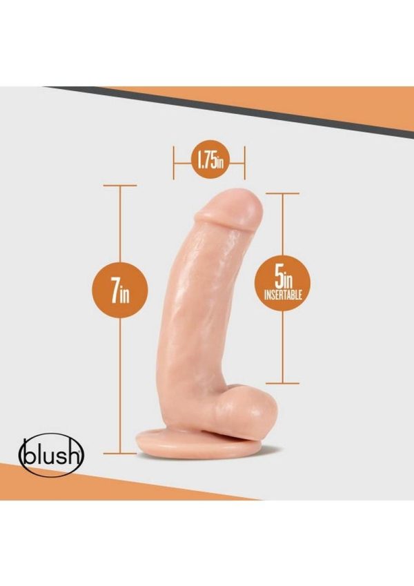 Dr. Skin Silver Collection Dr. Spin Gyrating Dildo with Suction Cup 7in and Remote Control - Vanilla