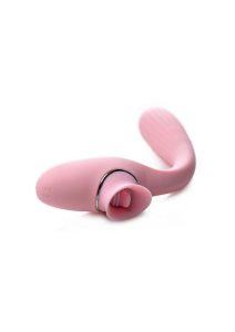 Inmi Pleasure Bender Bendable 2-in-1 Vibrator - Pink