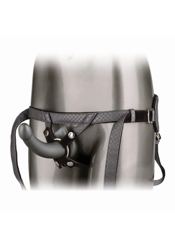 Her Royal Harness The Royal Ultra-Soft Set Adjustable Harness with ME2 Silicone G-Probe - Gray