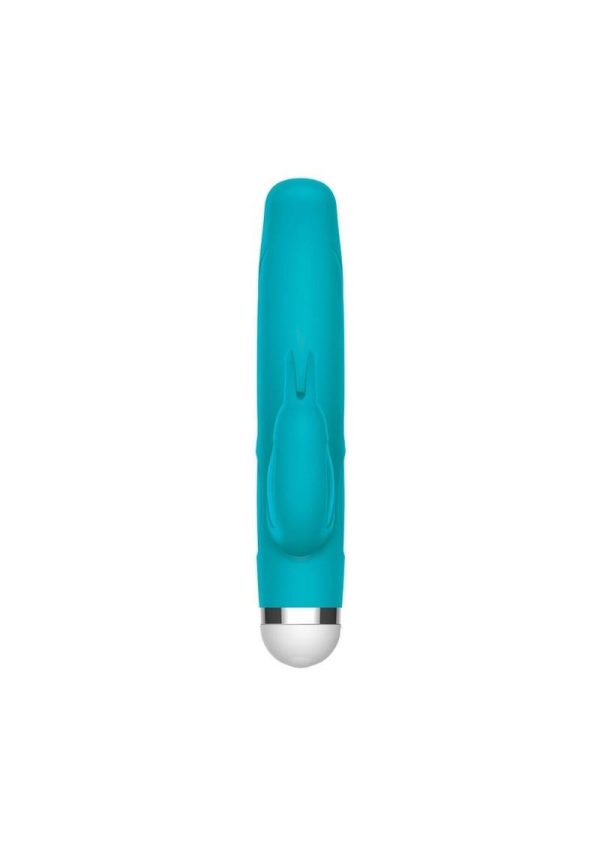 The Rabbit Company The Mini Rabbit Rechargeable Silicone Vibrator - Blue