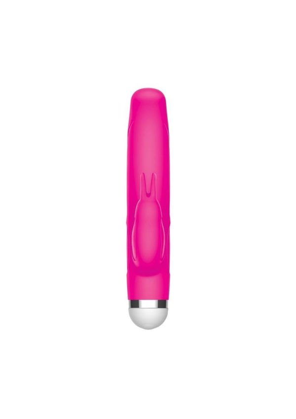 The Rabbit Company The Mini Rabbit Rechargeable Silicone Vibrator - Hot Pink