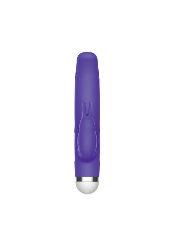 The Rabbit Company The Mini Rabbit Rechargeable Silicone Vibrator - Purple