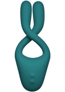 Tryst V2 Bendable Silicone Massager with Remote Control - Teal