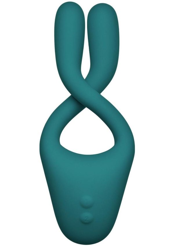 Tryst V2 Bendable Silicone Massager with Remote Control - Teal