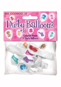 Candyprints Dirty Balloon Mini Penis (8 per bag)