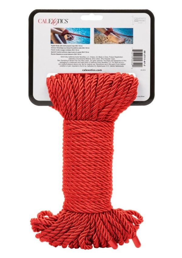 Scandall BDSM Rope 98.5ft/30m - Red