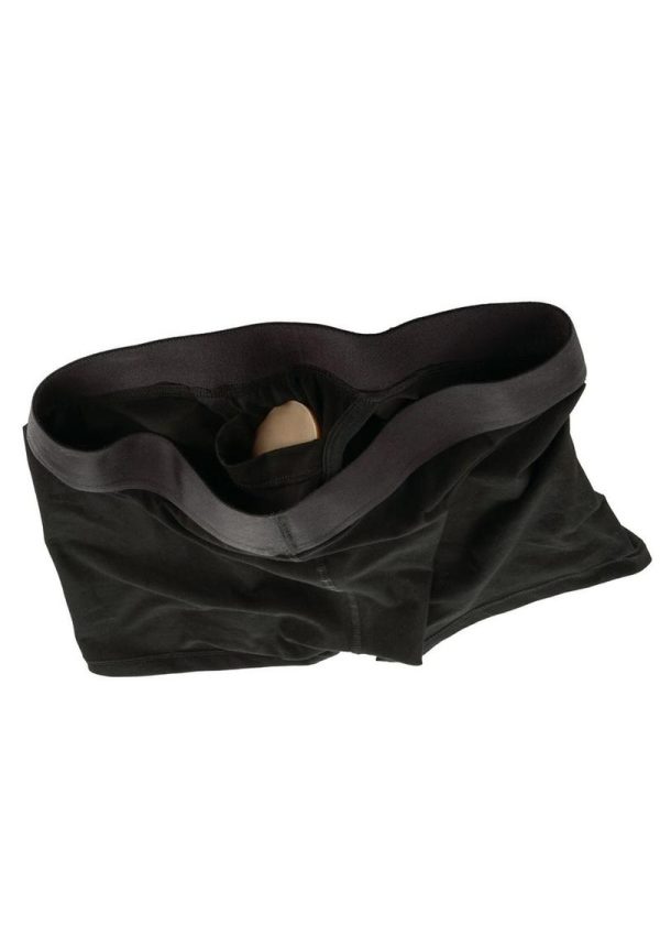 Packer Gear Boxer Brief with Packing Pouch - XS/S - Black