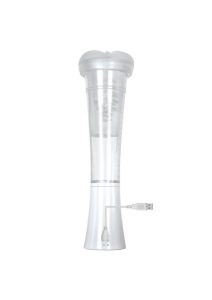 Zero Tolerance Sucking Good Rechargeable Vibrating Masturbator - Vanilla