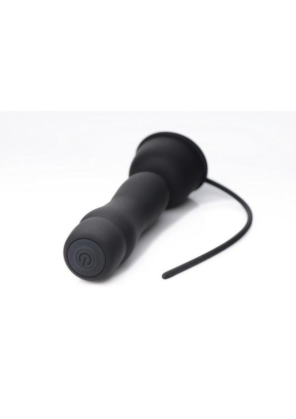 Trinity Men Penis Head Teaser with Uretheral Insert - Black -