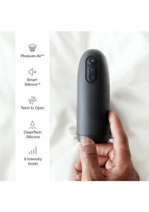Arcwave Ion Rechargeable Silicone Pleasure Air Stroker - Black