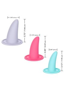 She-ology Advanced 3pc Wearable Dilator Set - Assorted Colors