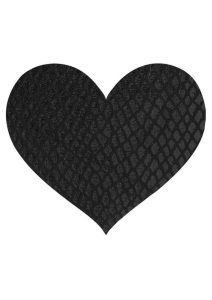 Peekaboo Classic Black Hearts Pasties