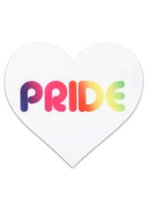 Peekaboo Pride Hearts Pasties - Rainbow