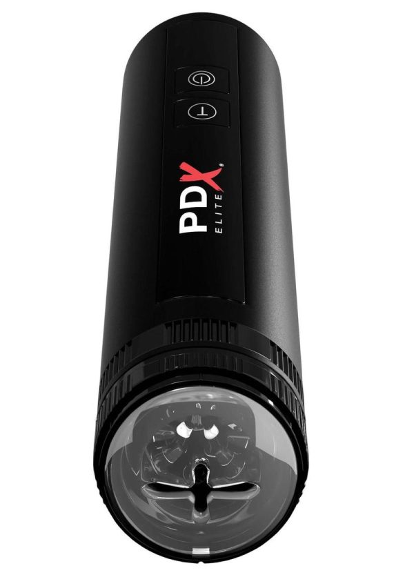PDX Elite Moto Bator X Rechargeable Masturbator - Black