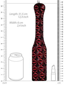 Ouch! Luxury Paddle - Burgundy