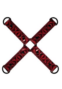 Ouch! Luxury Hogtie - Burgundy